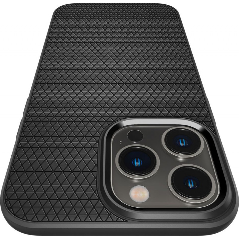 Funda Spigen Liquid Air (ACS04957) para Apple iPhone 14 Pro, negro mate