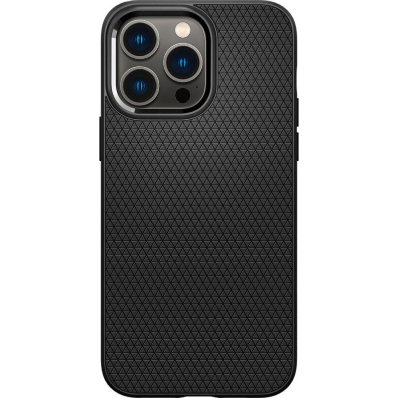 Funda Spigen Liquid Air (ACS04957) para Apple iPhone 14 Pro, negro mate