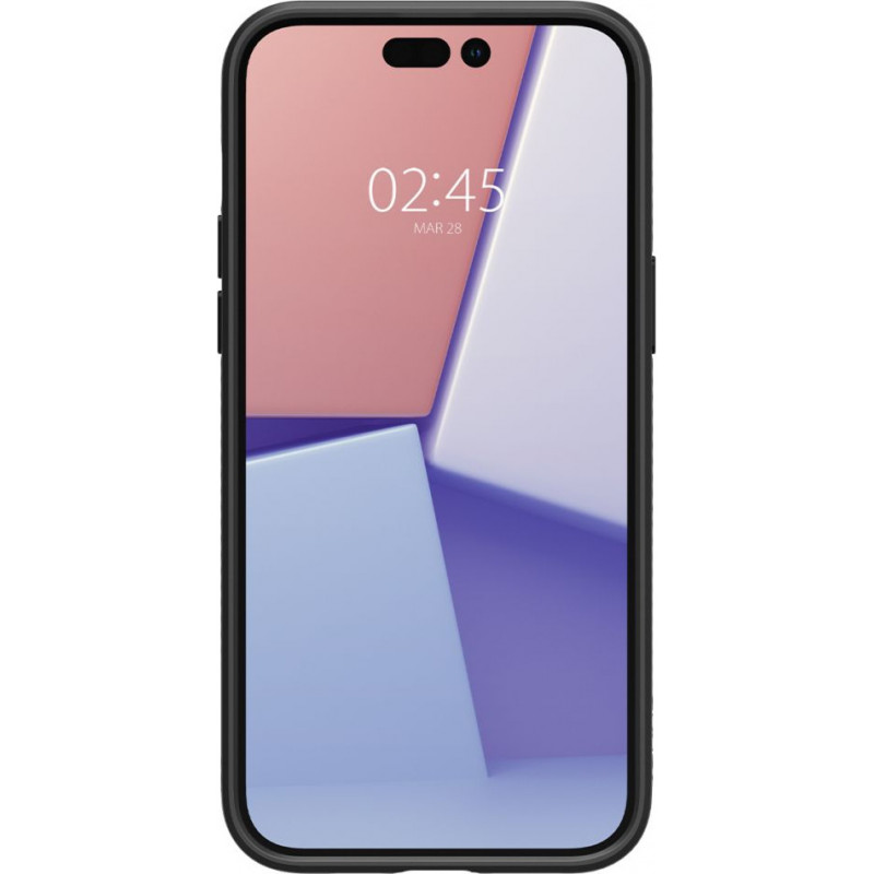 Funda Spigen Liquid Air (ACS04957) para Apple iPhone 14 Pro, negro mate