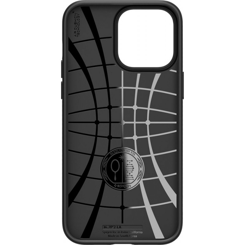 Funda Spigen Liquid Air (ACS04957) para Apple iPhone 14 Pro, negro mate