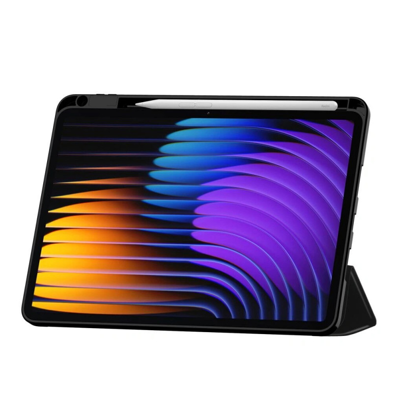 Funda para tablet Tech-Protect SmartCase Pen para Xiaomi Pad 8 / 8 Pro / 7 / 7 Pro, negra