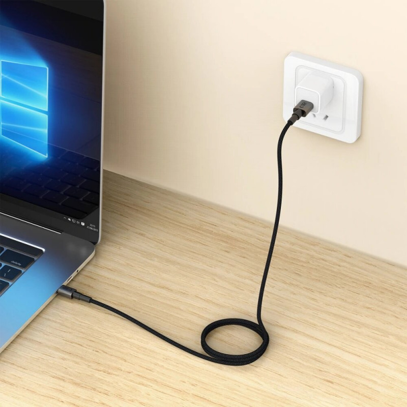 Cable Tech-Protect Ultraboost DNA USB-A / Lightning, 12W, 2.4A, 25 cm, gris hierro