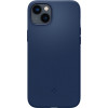 Funda MagSafe Spigen Silicone Fit Mag (ACS04921) para Apple iPhone 14 Plus / 15 Plus, azul marino