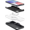 Funda MagSafe Spigen Silicone Fit Mag (ACS04920) para Apple iPhone 14 Plus / 15 Plus, negra