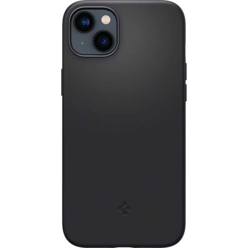 Funda MagSafe Spigen Silicone Fit Mag (ACS04920) para Apple iPhone 14 Plus / 15 Plus, negra