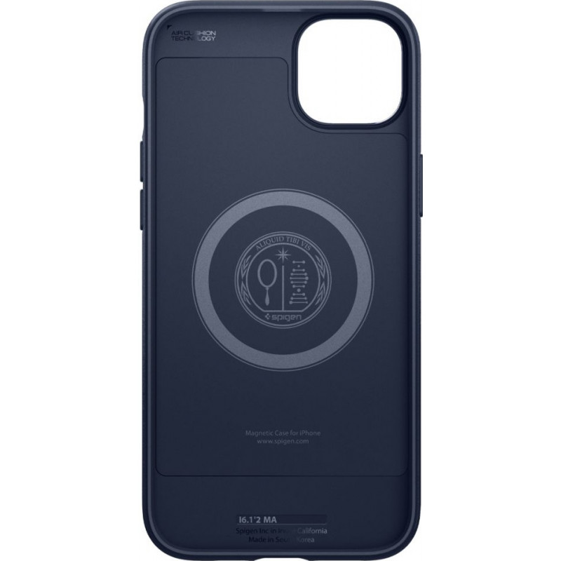 Funda Spigen Mag Armor (ACS04919) para Apple iPhone 14 Plus / 15 Plus, azul marino
