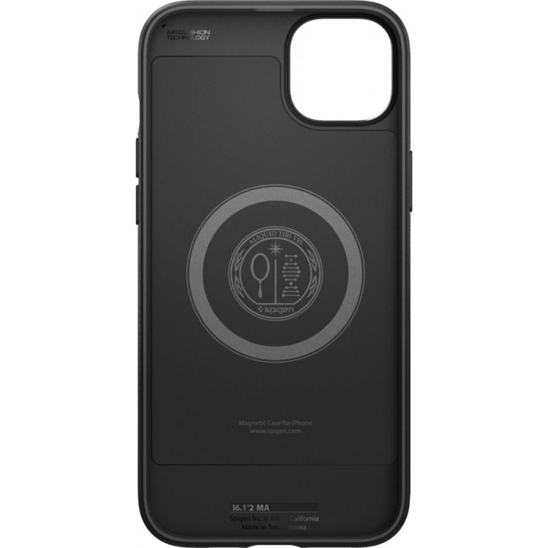 Funda Spigen Mag Armor (ACS04918) para Apple iPhone 14 Plus / 15 Plus, negro mate