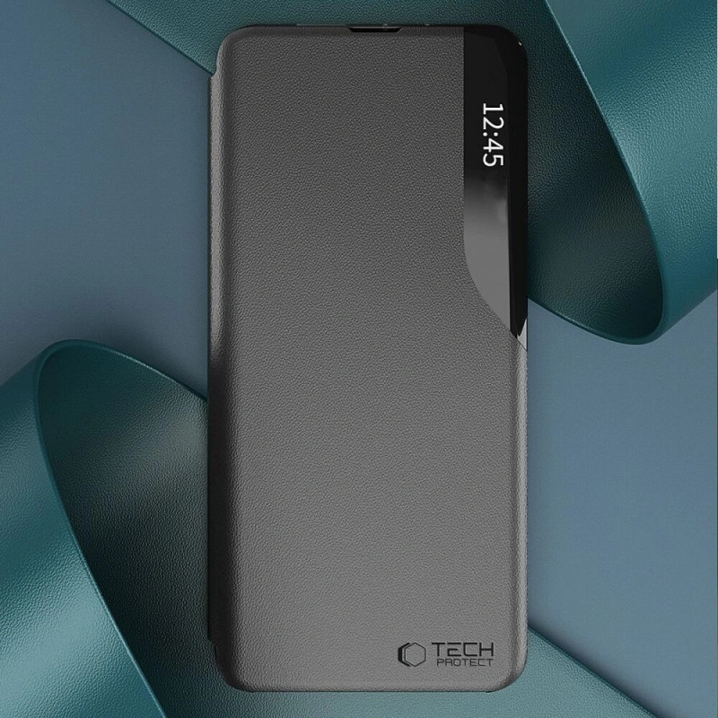 Funda Smart View Tech-Protect para Xiaomi Redmi 12, negra