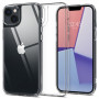 Funda Spigen Quartz Hybrid (ACS04906) para Apple iPhone 14 Plus / 15 Plus, transparente cristal