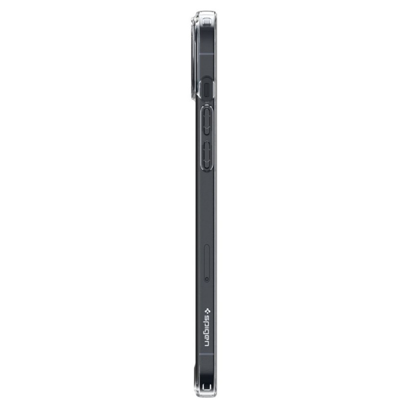 Funda Spigen Quartz Hybrid (ACS04906) para Apple iPhone 14 Plus / 15 Plus, transparente cristal
