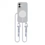 Funda MagSafe Tech-Protect MagNecklace 26328-0 para Apple iPhone 16, gris