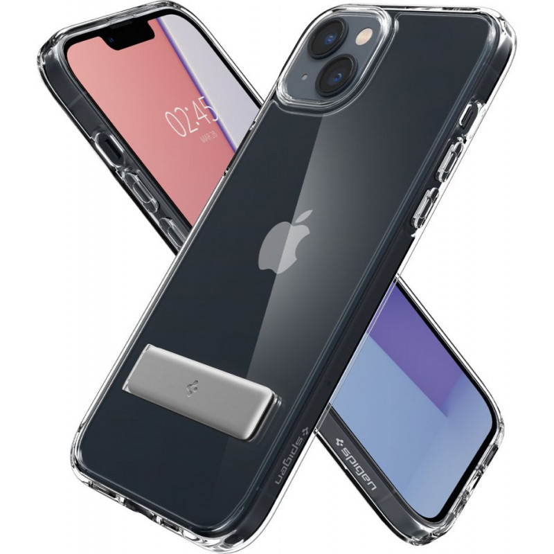 Funda Spigen Ultra Hybrid S (ACS04905) para Apple iPhone 14 Plus / 15 Plus, transparente cristal