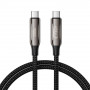 Cable USB-C / USB-C Tech-Protect UB10T Ultraboost PD240W/QC4.0, 100 cm, negro