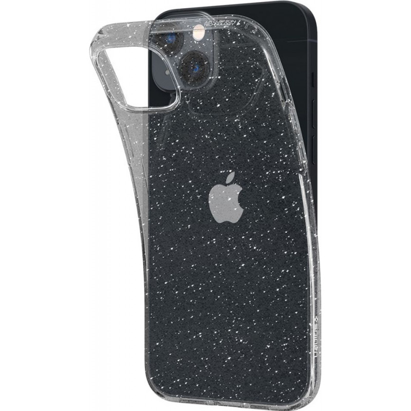 Funda Spigen Liquid Crystal para Apple iPhone 14 Plus / 15 Plus, Glitter Crystal