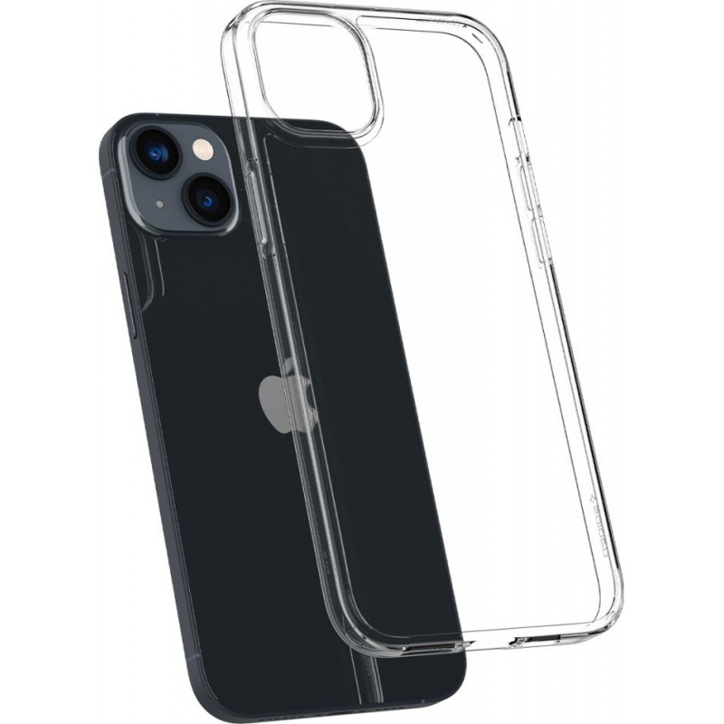 Funda Spigen Airskin Hybrid para Apple iPhone 14 Plus / 15 Plus, Crystal Clear