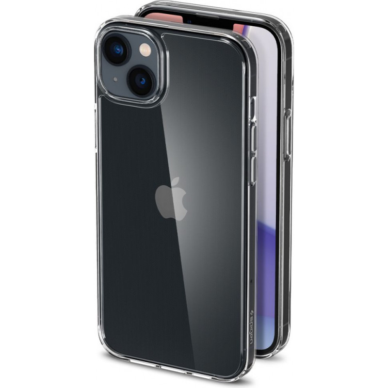 Funda Spigen Airskin Hybrid para Apple iPhone 14 Plus / 15 Plus, Crystal Clear