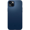 Funda Spigen Thin Fit para Apple iPhone 14 Plus / 15 Plus, azul marino