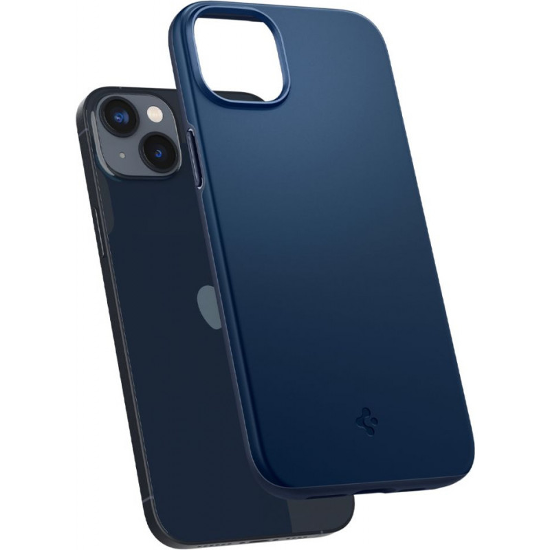 Funda Spigen Thin Fit para Apple iPhone 14 Plus / 15 Plus, azul marino