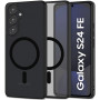 Funda Tech-Protect Magmat MagSafe THP3460 para Samsung Galaxy S24 FE, negro mate