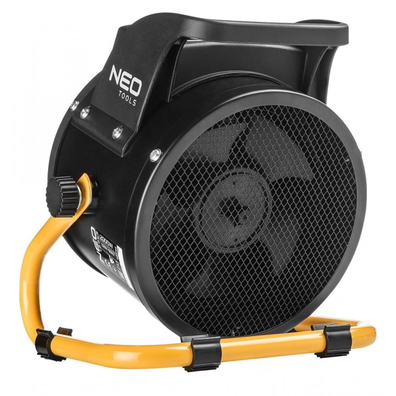 Calefactor eléctrico Neo Tools 90-062, Ceramic PTC, 2000 W, negro