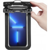 Funda impermeable universal Spigen A601 Aqua Shield (2 uds.), negra