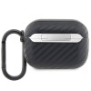 Funda BMW BMAPWMPUCA2 Carbon Double Metal Logo para Apple AirPods Pro, negra