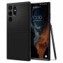 Funda Spigen Liquid Air para Samsung Galaxy S22 Ultra, negro mate