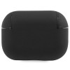 Funda Signature BMW BMAP2SSLBK para Apple AirPods Pro 2 (2022/2023), negra, piel genuina, logo plateado