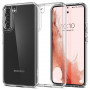 Funda Spigen Ultra Hybrid para Samsung Galaxy S22, Crystal Clear