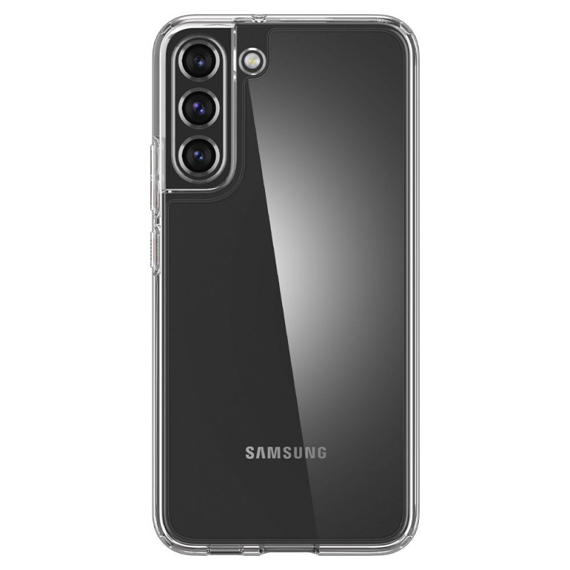 Funda Spigen Ultra Hybrid para Samsung Galaxy S22, Crystal Clear