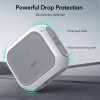 Funda ESR Orbit HaloLock MagSafe para Apple AirPods 4, blanca