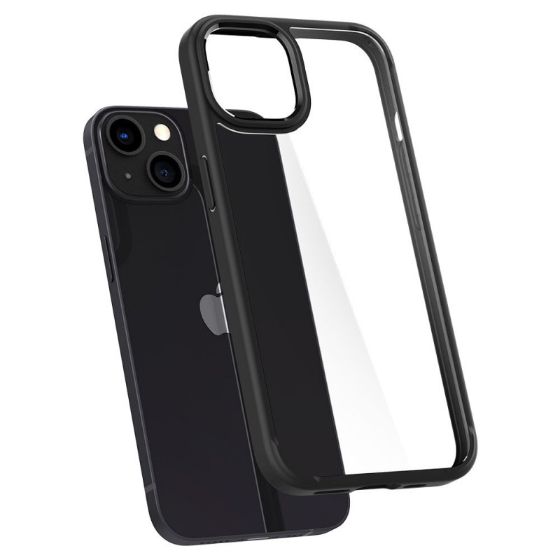 Funda Spigen Ultra Hybrid para Apple iPhone 13, negro mate