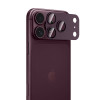 Protector de lente de cámara Tech-Protect Camfull Fit+ para Apple iPhone 18 Pro Max, burdeos