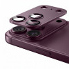 Protector de lente de cámara Tech-Protect Camfull Fit+ para Apple iPhone 18 Pro, burdeos