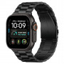 Pulsera de acero inoxidable Tech-Protect Stainless THP6099 para Apple Watch 8 / 9 / 10 / 11 / 12 / SE / Ultra 44/45/46/49 mm, negra