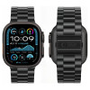 Pulsera de acero inoxidable Tech-Protect Stainless THP6099 para Apple Watch 8 / 9 / 10 / 11 / 12 / SE / Ultra 44/45/46/49 mm, negra