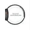 Pulsera de acero inoxidable Tech-Protect Stainless THP6099 para Apple Watch 8 / 9 / 10 / 11 / 12 / SE / Ultra 44/45/46/49 mm, negra