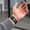 Pulsera de acero inoxidable Tech-Protect Stainless THP6099 para Apple Watch 8 / 9 / 10 / 11 / 12 / SE / Ultra 44/45/46/49 mm, negra
