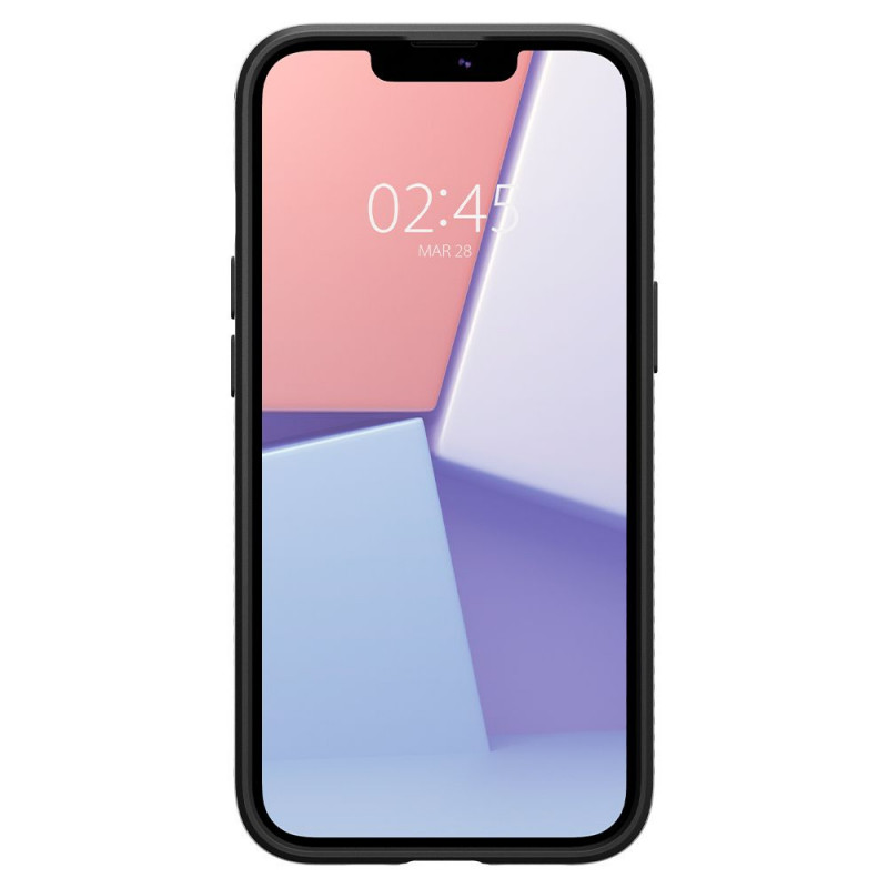 Funda Spigen Liquid Air para Apple iPhone 13, negro mate