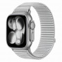 Correa para reloj Tech-Protect Nylonloop Apple Watch 8 / 9 / 10 / 11 / 12 / SE / Ultra 44/45/46/49 mm, gris claro