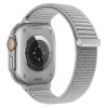 Correa para reloj Tech-Protect Nylonloop Apple Watch 8 / 9 / 10 / 11 / 12 / SE / Ultra 44/45/46/49 mm, gris claro