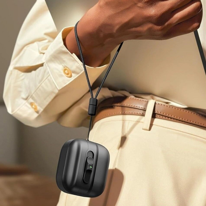 Funda ESR Pulse HaloLock MagSafe para Apple AirPods 4, negra