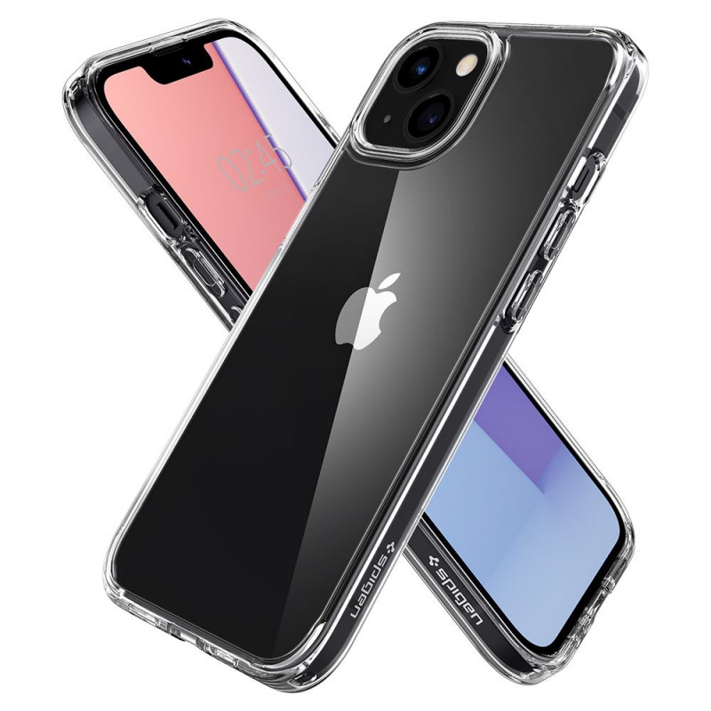 Funda Spigen Ultra Hybrid para Apple iPhone 13 mini, Crystal Clear