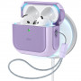 Funda ESR Orbit HaloLock MagSafe para Apple AirPods 4, morada