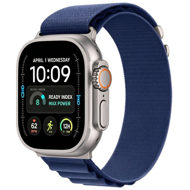 Correa para Apple Watch 8 / 9 / 10 / 11 / 12 / SE / Ultra 44/45/46/49 mm Tech-Protect Nylon Pro, azul marino