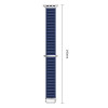 Correa para Apple Watch 8 / 9 / 10 / 11 / 12 / SE / Ultra 44/45/46/49 mm Tech-Protect Nylon Pro, azul marino