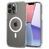 Funda Spigen Ultra Hybrid Mag MagSafe para Apple iPhone 13 Pro Max, blanca