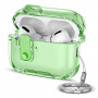 Funda protectora Tech-Protect Bounce Pro para estuche de carga Apple AirPods Pro 3, verde matcha