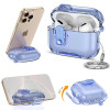 Funda protectora Tech-Protect Bounce Pro para estuche de carga Apple AirPods Pro 3, transparente