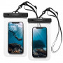 Funda impermeable universal Spigen A601 (2 uds.), Crystal Clear